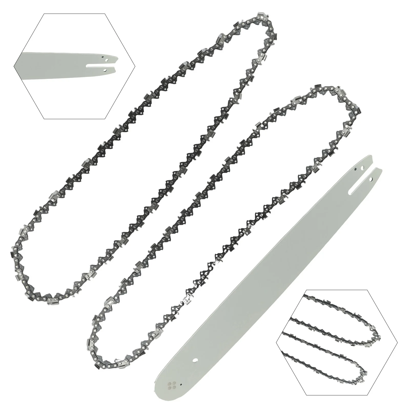 Gardening Tools Guide - 18 インチチェーンソーガイドバーソーチェーンドライブリンクチェーンソーブレード MS 250 251 電動のこぎりアクセサリーガーデンツール