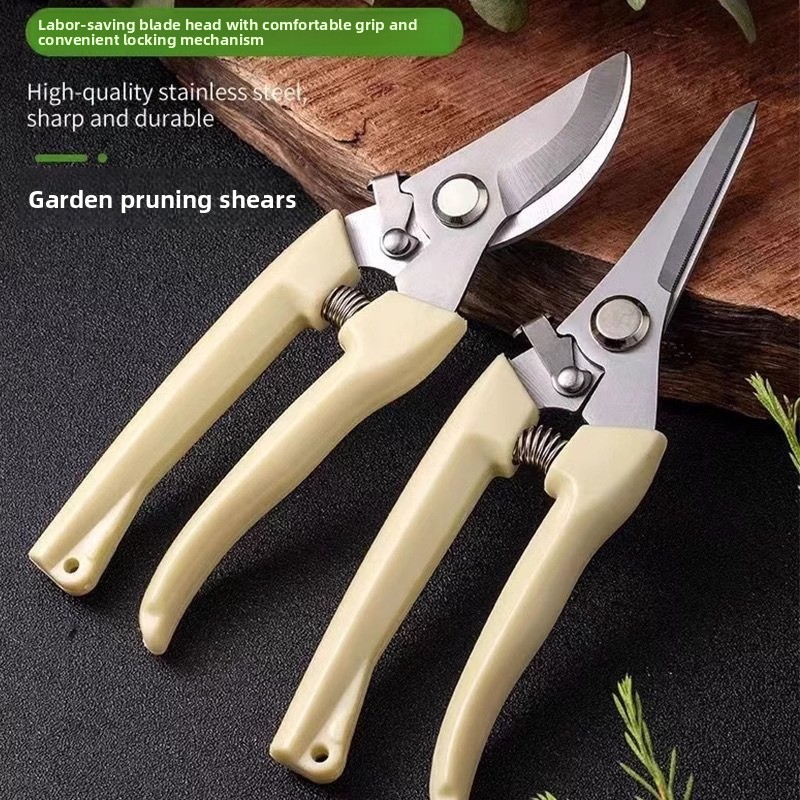 Gardening Tools Pink - 果樹剪定用電動剪定鋏、省力型園芸枝切り機、頑丈な家庭用植物剪定機