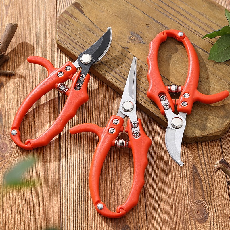 Gardening Tools Pink - 園芸用枝切りばさみ 果樹剪定ばさみ 接ぎ木剪定 盆栽 家庭菜園用 滑り止めハンドルツール