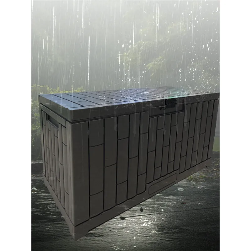 Gardening Tool - 屋外収納キャビネット耐候性ガーデンツールロッカー日よけ付き中庭バルコニー雑貨オーガナイザーボックス（パティオ用）
