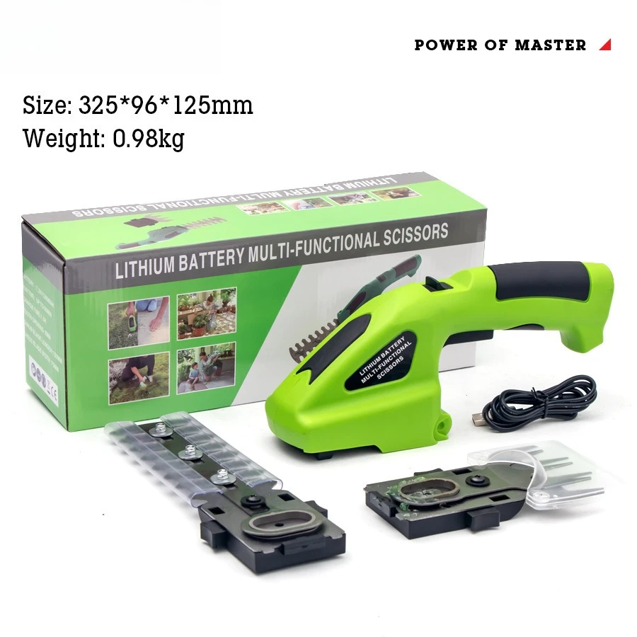 Gardening Tools Battery Powered - プレミアムリチウム電池 高出力リチウム電池 ヘッジアクセサリー ブラシレス延長式ガーデン芝刈りツールセット