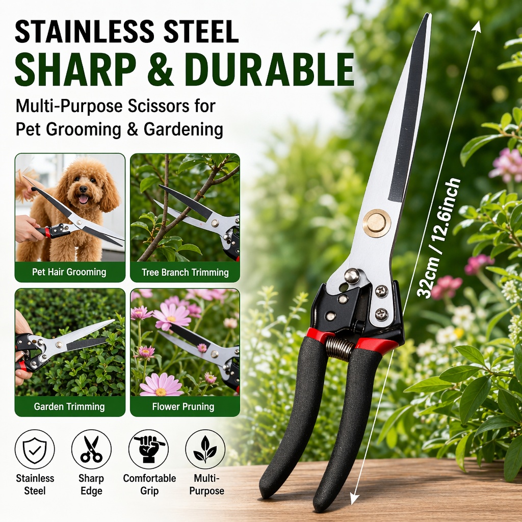 Gardening Tools Japanese - ハサミ ヘビーデューティー ハサミ 羊用 ハサミ 剪定