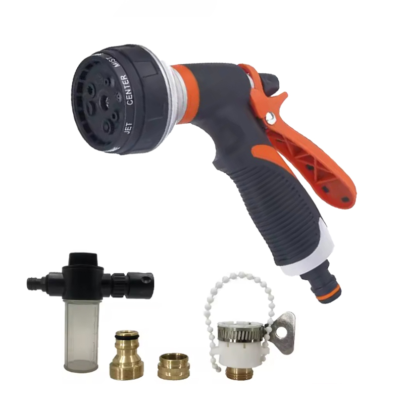 ベストセラー高圧洗車ガン多機能ホースノズル多機能ガーデン散水 - Gardening Tools Best のレビューと価格