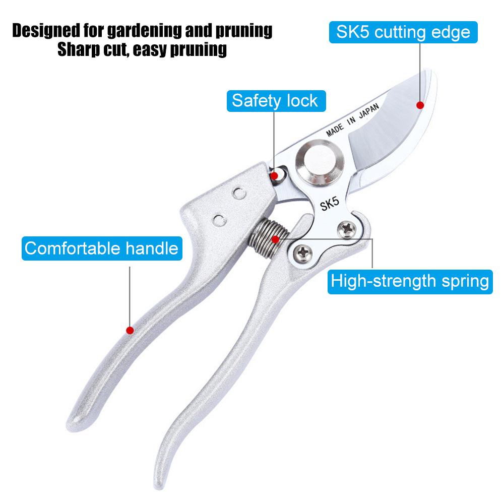 SK5 高炭素鋼庭剪定鋏手はさみ省力枝切断ツール滑り止め植物 - Gardening Tools Japanese のレビューと価格