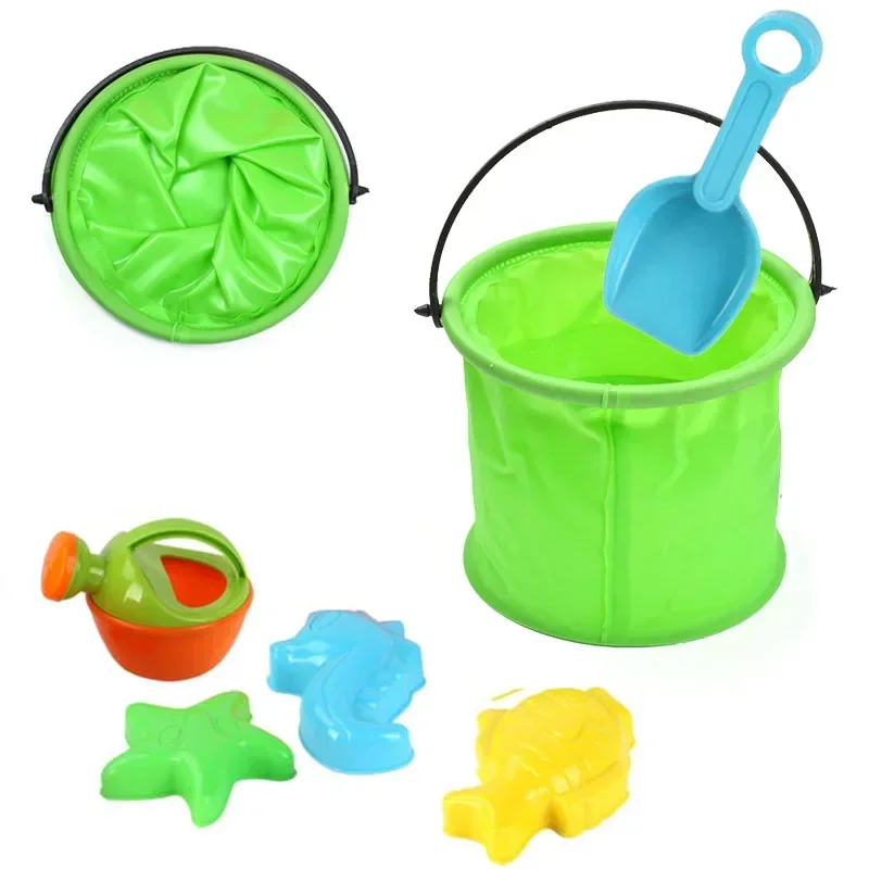 ビーチ砂場バケツおもちゃ 折りたたみ式バケツ ガーデニングツ - Gardening Tools Kids Set のレビューと価格
