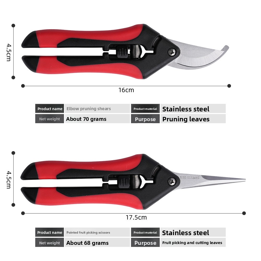 剪定、果物の剪定、剪定、ブドウの収穫、園芸ツール用のミニ園芸 - Gardening Tools Pink のレビューと価格