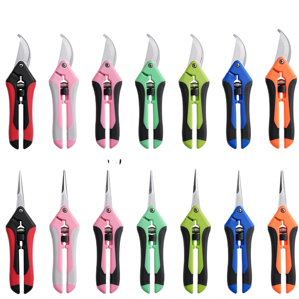 剪定、果物の剪定、剪定、ブドウの収穫、園芸ツール用のミニ園芸 - Gardening Tools Pink のレビューと価格