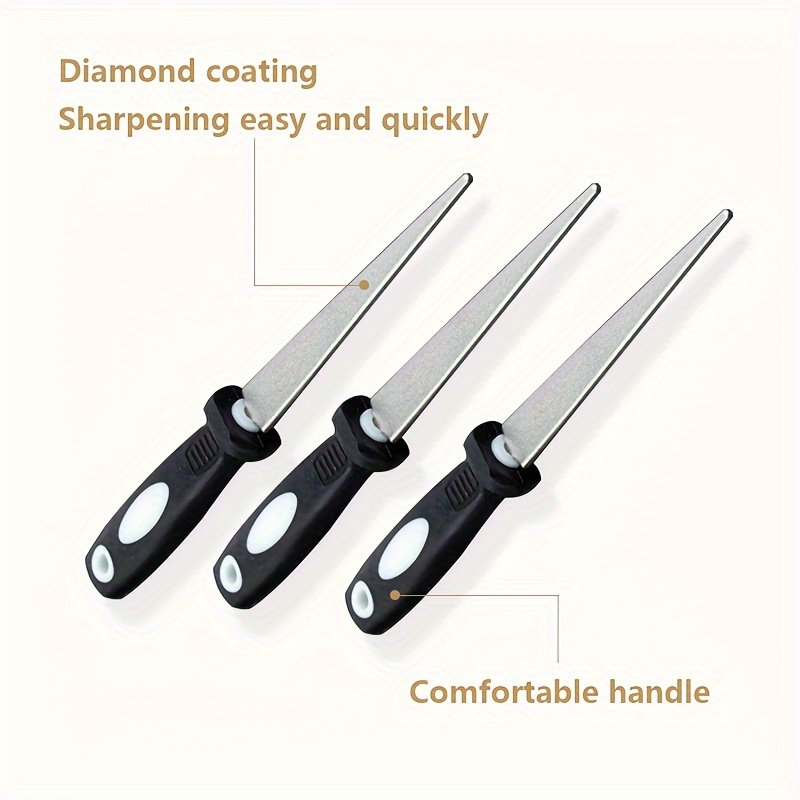 ダイヤモンドシャープナー 金属製ダブルサンドファイル はさみ - Gardening Tools Japanese のレビューと価格