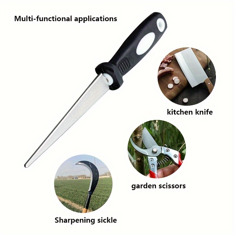 ダイヤモンドシャープナー 金属製ダブルサンドファイル はさみ - Gardening Tools Japanese のレビューと価格