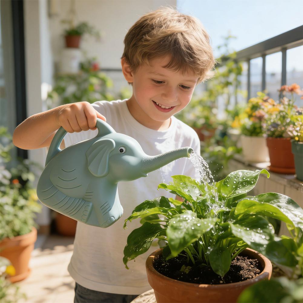 1/2個入り象型水やりポット、灌漑スプレーポット、野菜や花の - Gardening Tools Cartoon のレビューと価格