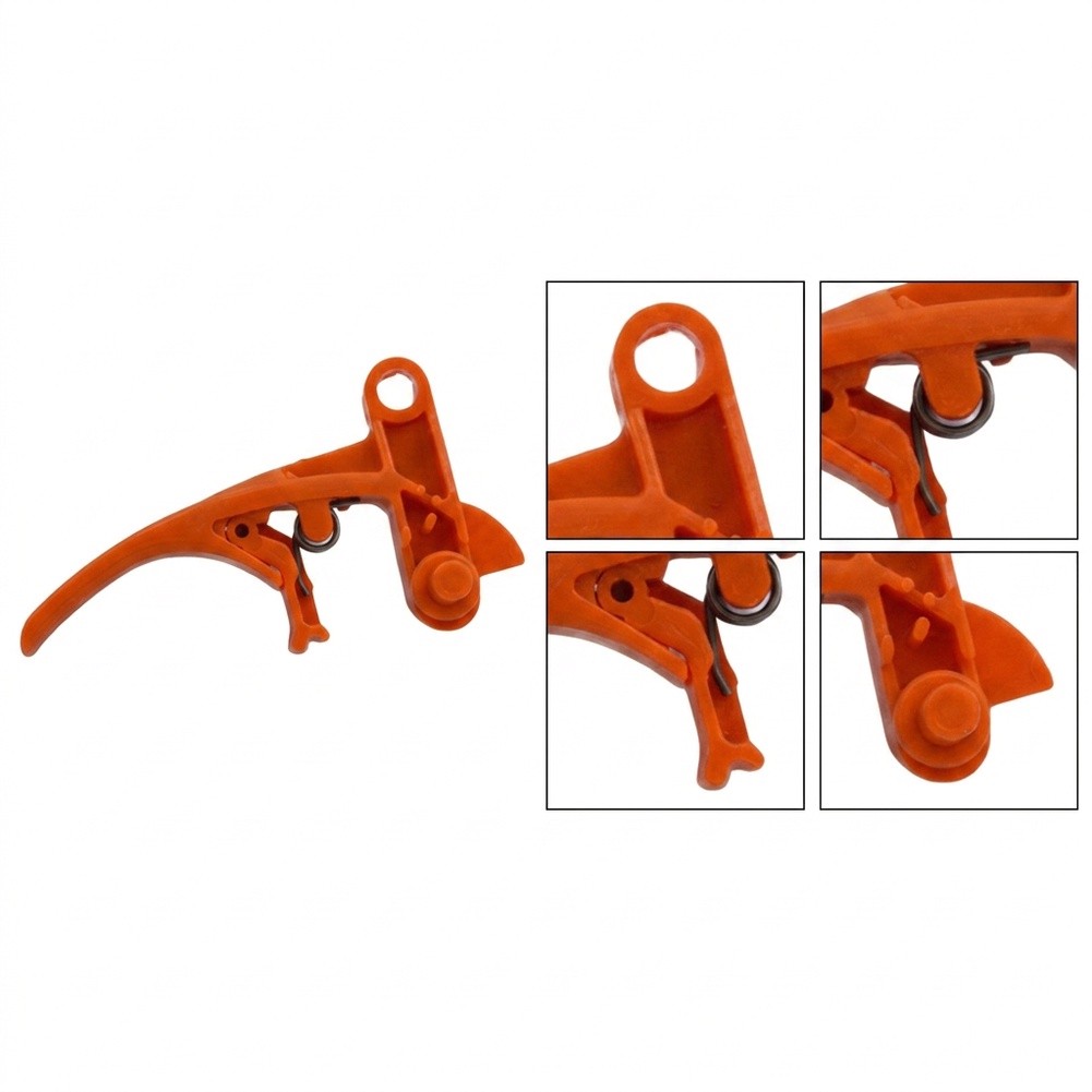 アフターマーケット製 スロットルトリガー。オレンジ色のデザイ - Gardening Tools Needed のレビューと価格