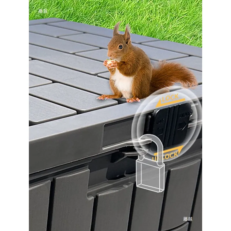 屋外収納キャビネット耐候性ガーデンツールロッカー日よけ付き中 - Gardening Tool のレビューと価格