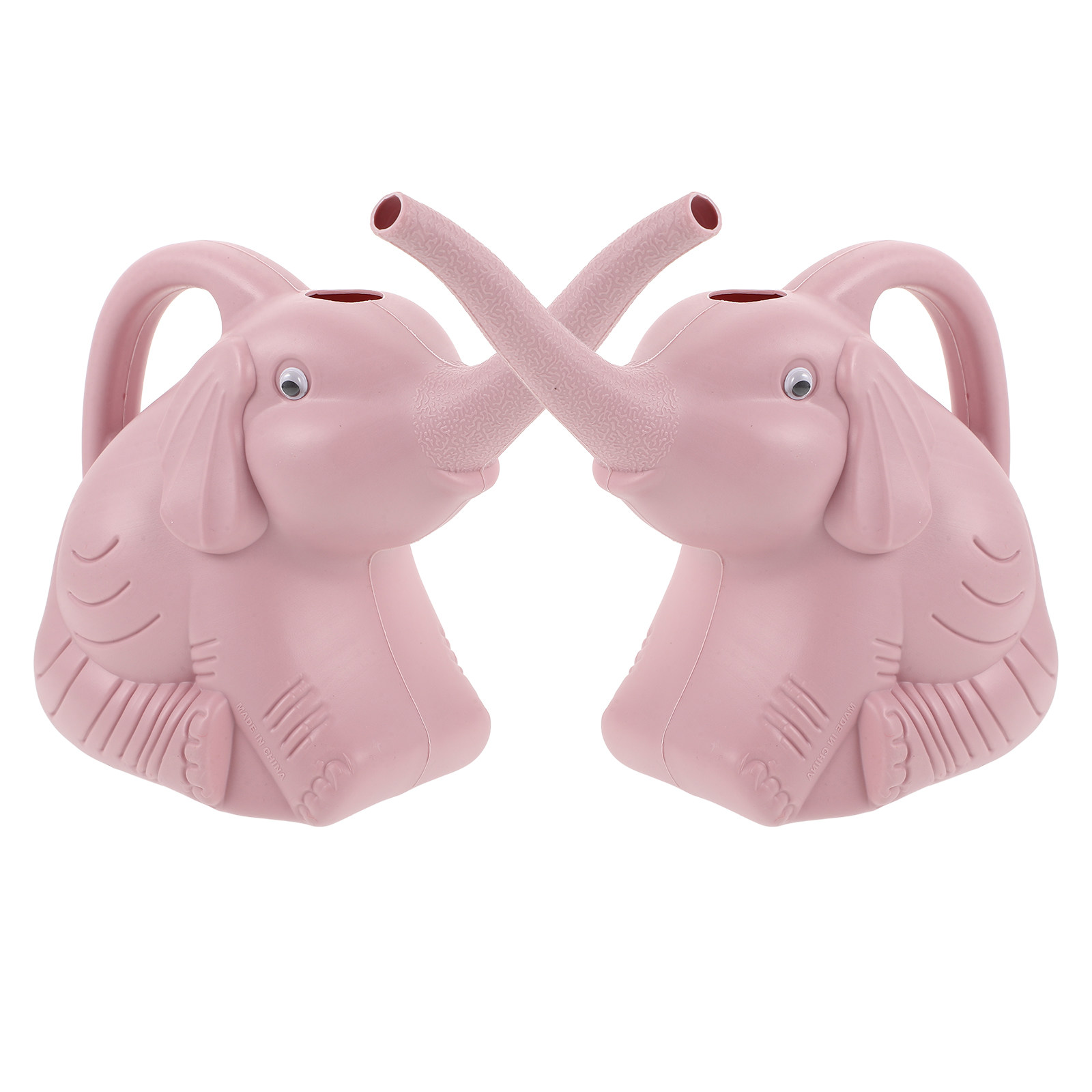 2個入り、クリエイティブなデザインのプラスチック製ジョウロ。 - Gardening Tools Pink のレビューと価格