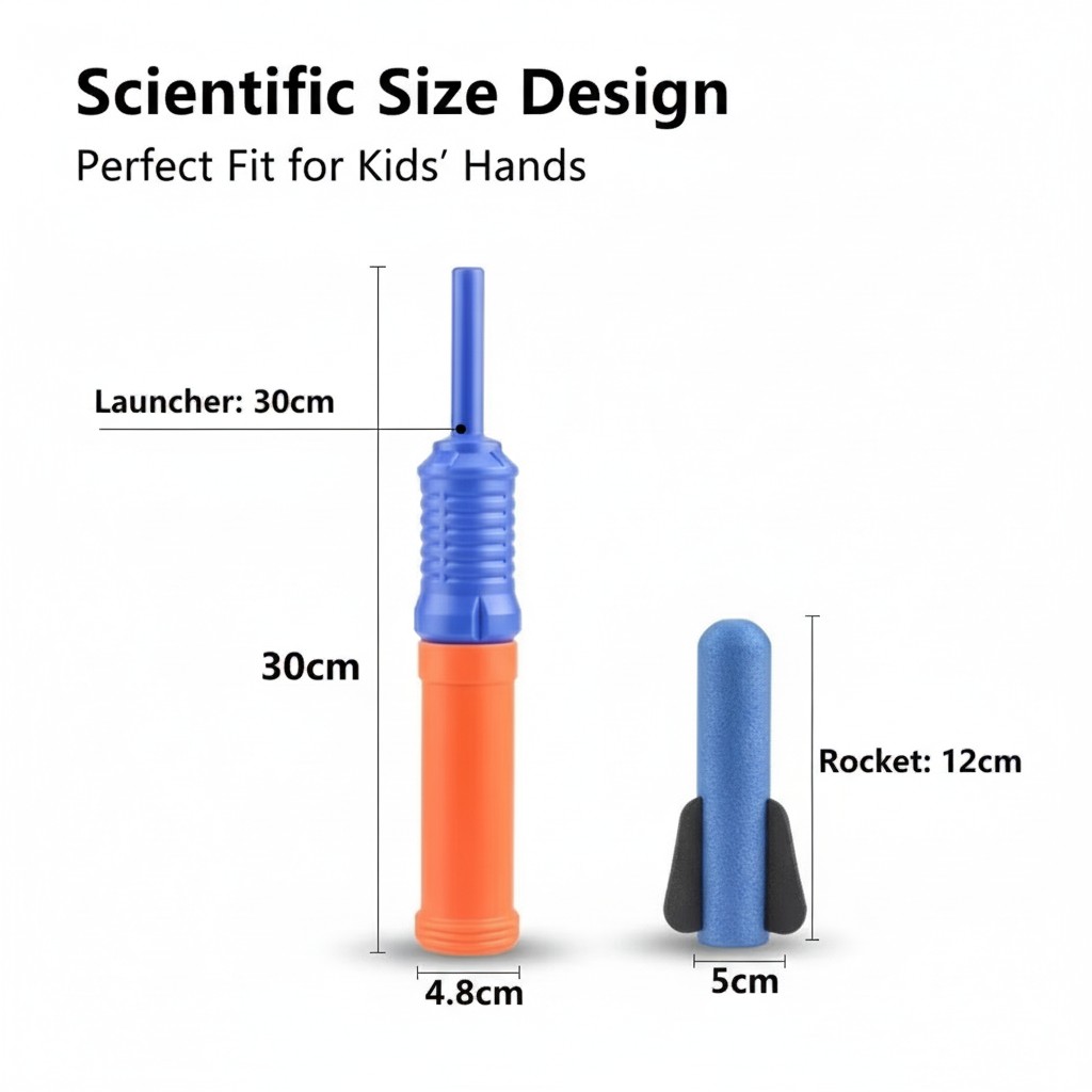 3/7 個面白い手動式ロケットランチャーおもちゃセットフォー - Gardening Tools Kids Set のレビューと価格