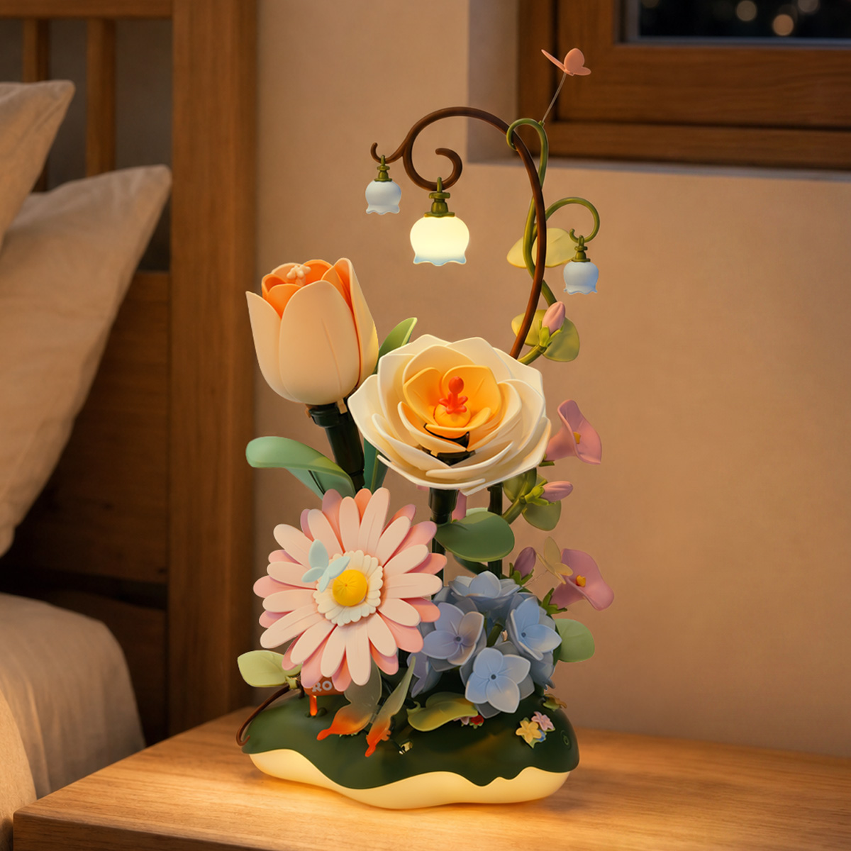 ROKR 3Dパズルおもちゃ ガーデンランブル DIYフラワ - Gardening Tools Kids Set のレビューと価格
