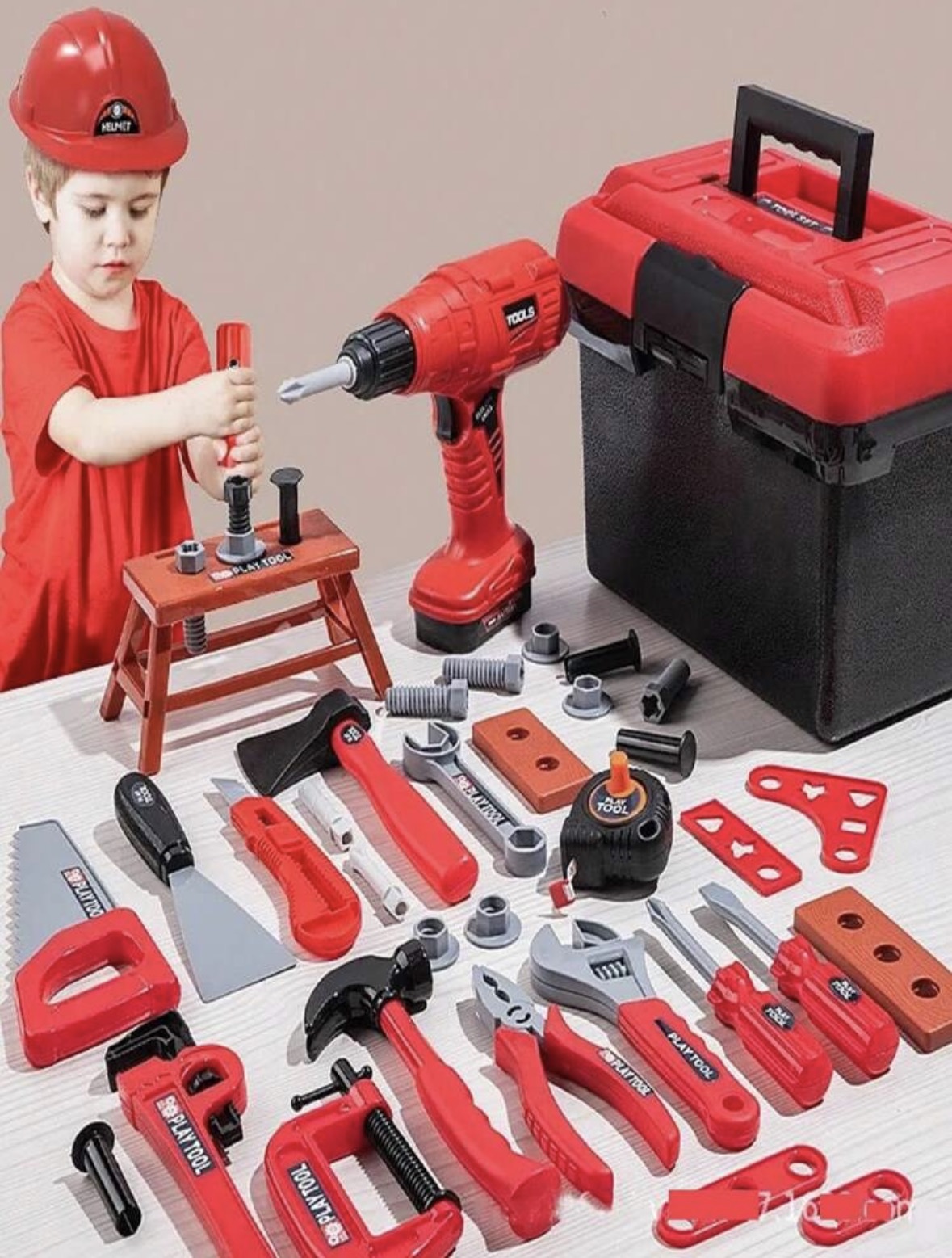 キッズツールセットおもちゃ 68/55/41/38 シミュレ - Gardening Tools Kids Set のレビューと価格