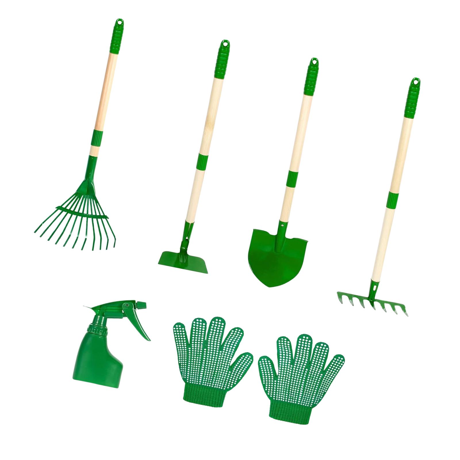 6x キッズガーデニングツールセット屋外掘削雑草おもちゃ誕生 - Gardening Tools Kids Set のレビューと価格