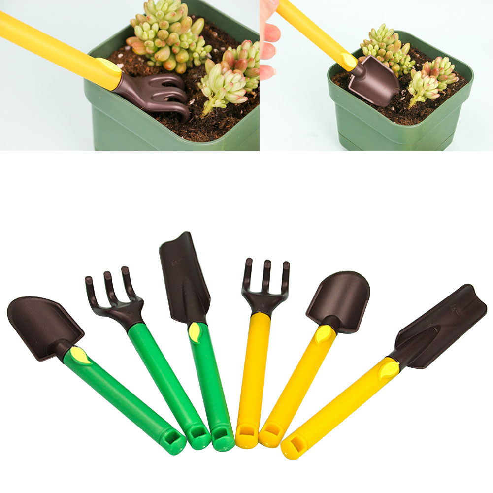 3 個子供用ガーデニングツールキットプラスチック安全ガーデニ - Gardening Tools Kids Set のレビューと価格