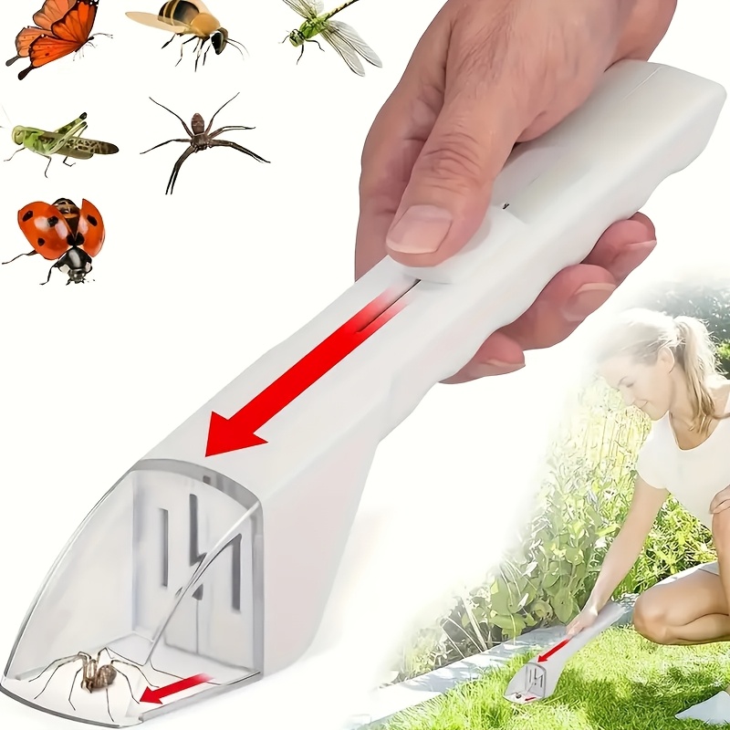 1個入り携帯型ハンドヘルド虫取り器、リリースデバイス付き、電 - Gardening Tools Needed のレビューと価格