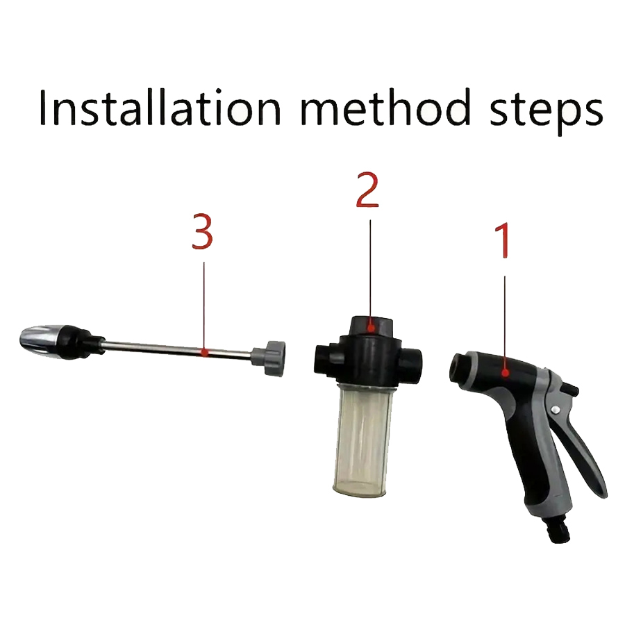 ベストセラー高圧スプレーガン、庭用散水ノズル、スプリンクラー - Gardening Tools Best のレビューと価格