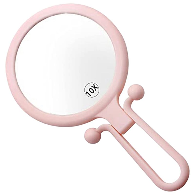 Lively- 10倍ハンドヘルド拡大鏡、両面折りたたみ式化 - Gardening Tools Pink のレビューと価格